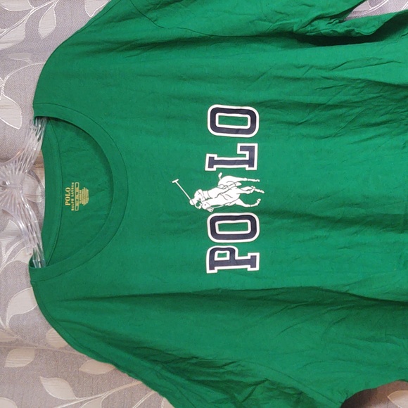 Polo by Ralph Lauren Vibrant Green Graphic Tee size 3XLT - Picture 2 of 4